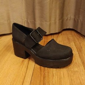 Vagabond platform mary janes